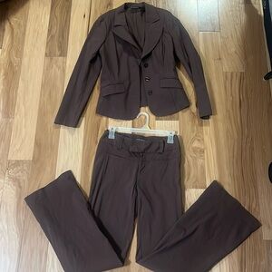 Beautiful Brown suit by Bisou Bisou